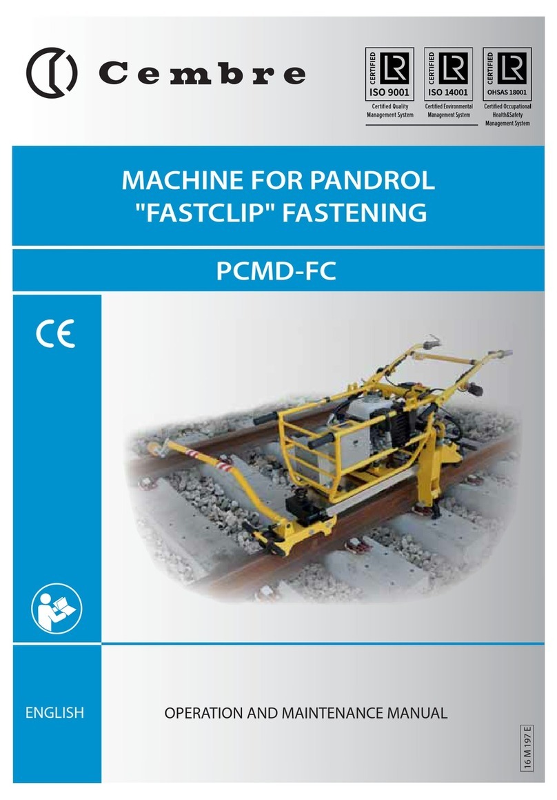 Cembre PCMD-FC User manual