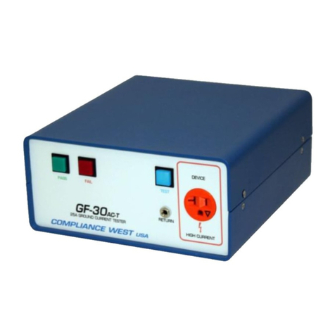 Compliance West GF-30AC-T instruction manual
