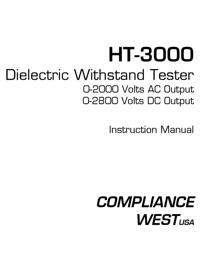 Compliance West HT-3000 User manual