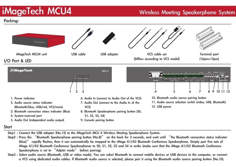 ImageTech MCU4 user manual