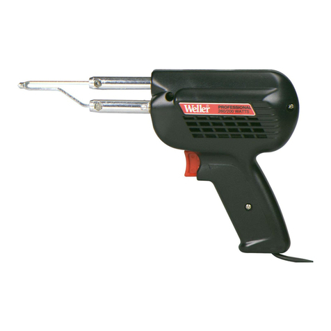 Weller D550 Series operating instructions