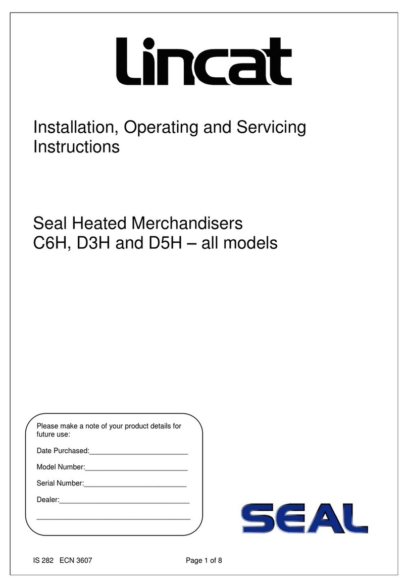 Lincat D3H Owner's manual