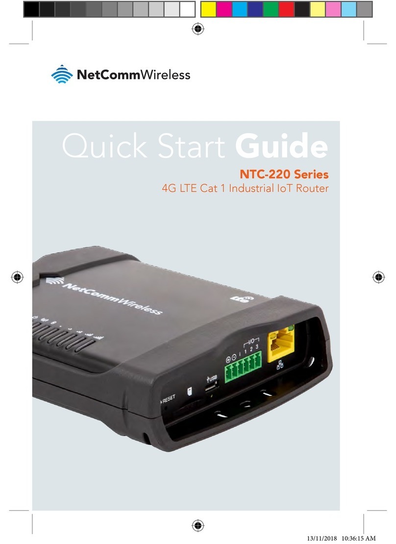 NetComm Wireless NTC-220 Series quick start guide