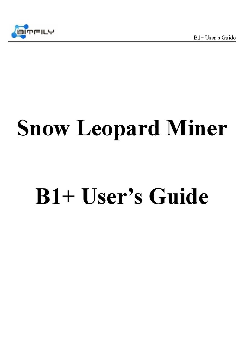 Bitfily B1+ user guide