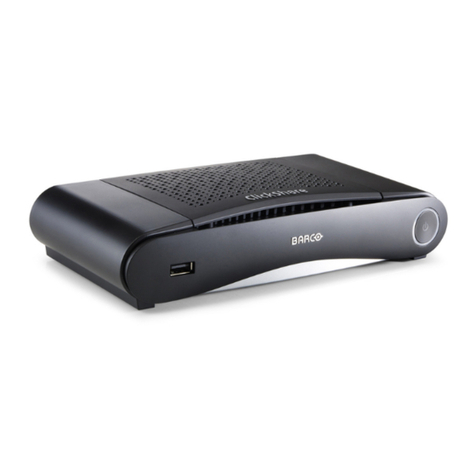 Barco ClickShare CS-100 User manual