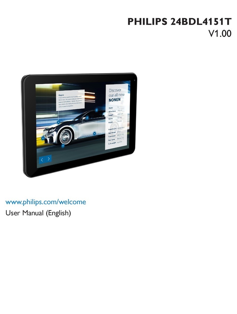 Philips 24BDL4151T User manual