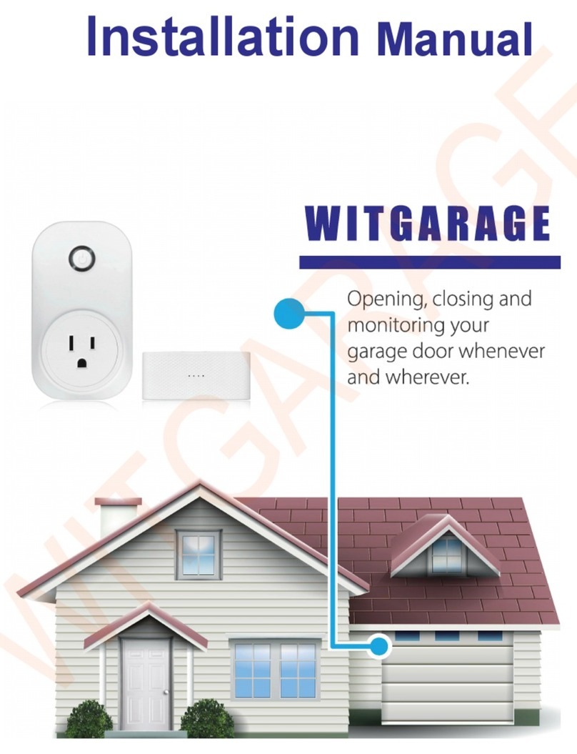WitGarage GD801C installation manual