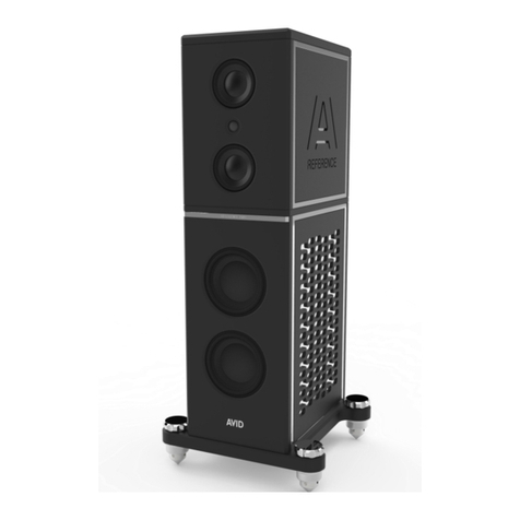 AVID HIFI REFERENCE TWO user manual AVID HIFI REFERENCE TWO user manual