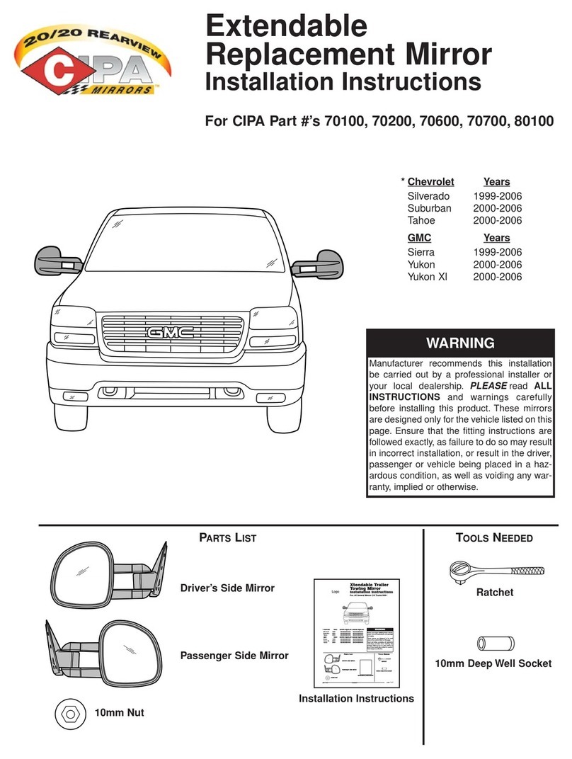 Cipa 70100 installation instructions
