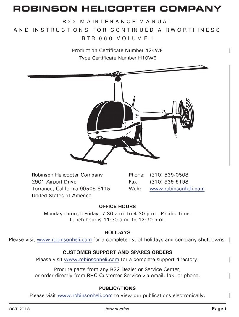 Robinson R22 Series User manual