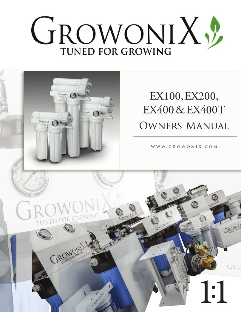 Growonix EX100 owner's manual