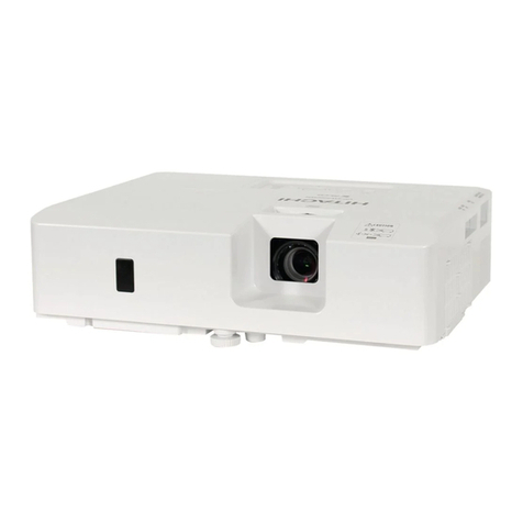 Hitachi CP-EX303 User manual
