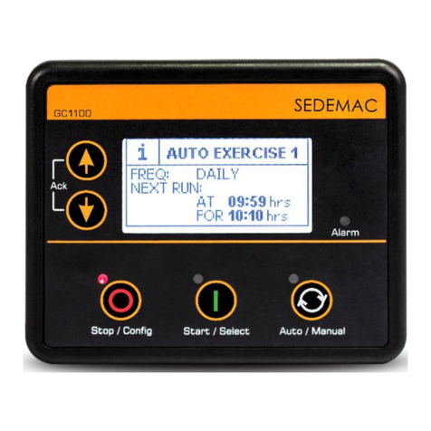 SEDEMAC GC1100 user manual