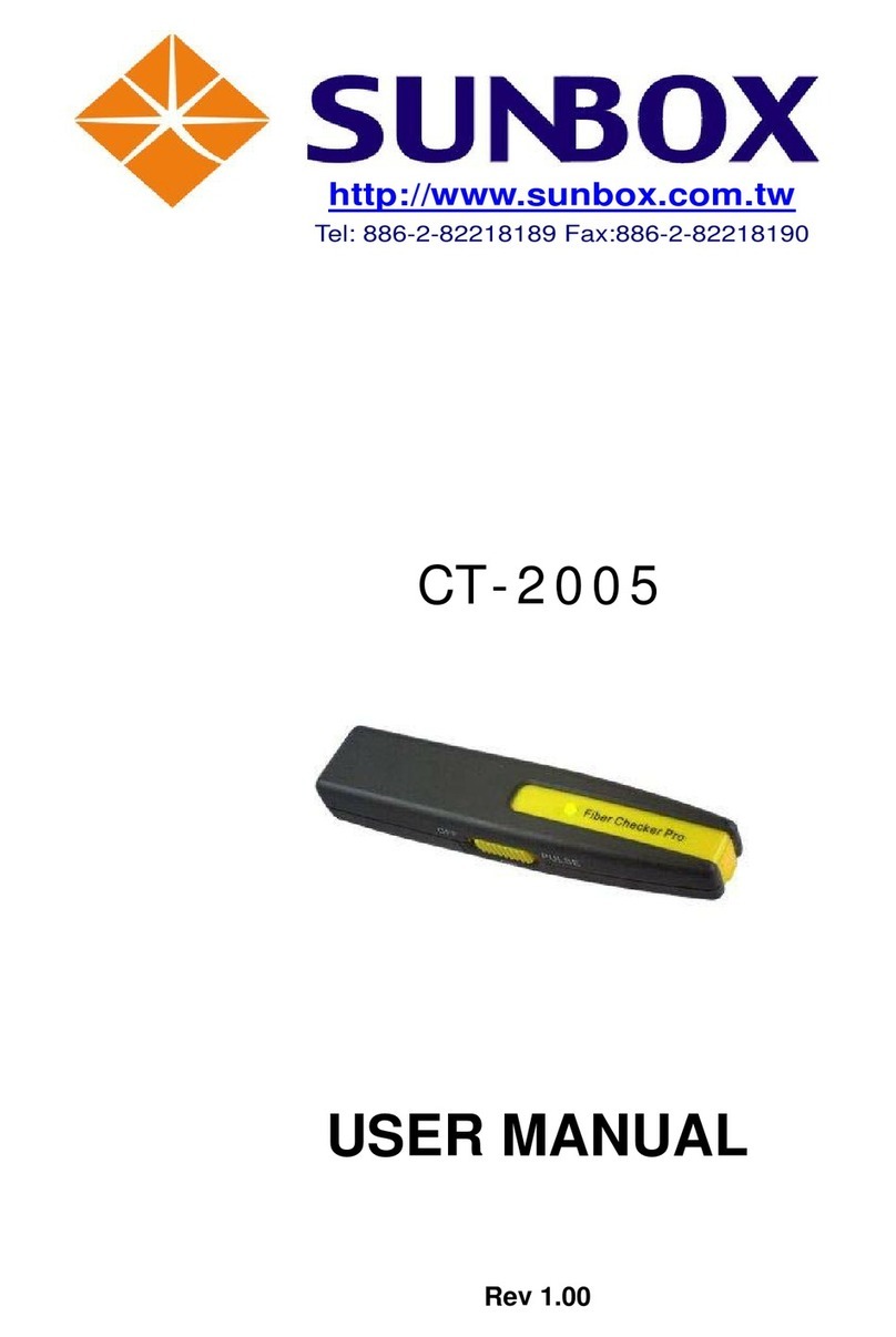 Sunbox CT-2005 user manual