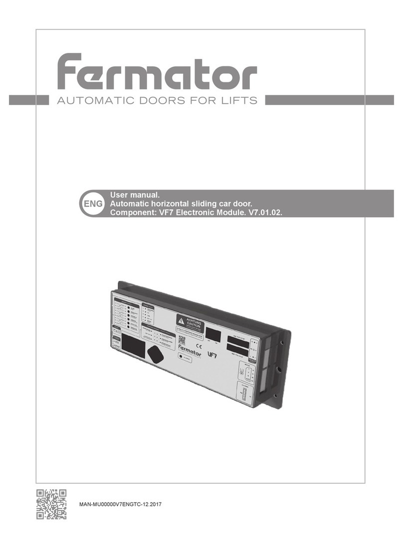 Fermator VF7 user manual