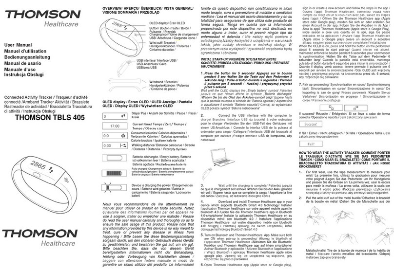 Thompson TBLS 405 User manual