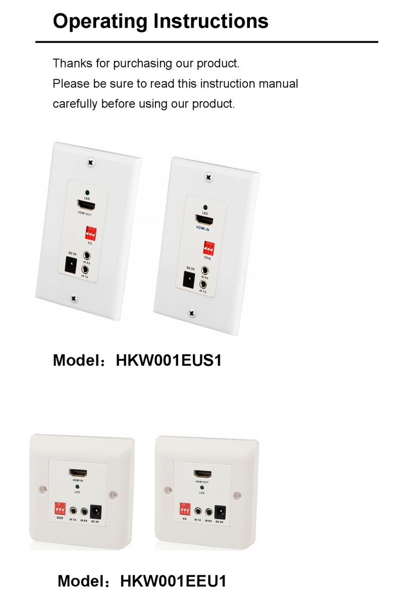 Hank Electronics Co., Ltd. HKW001EUS1 operating instructions