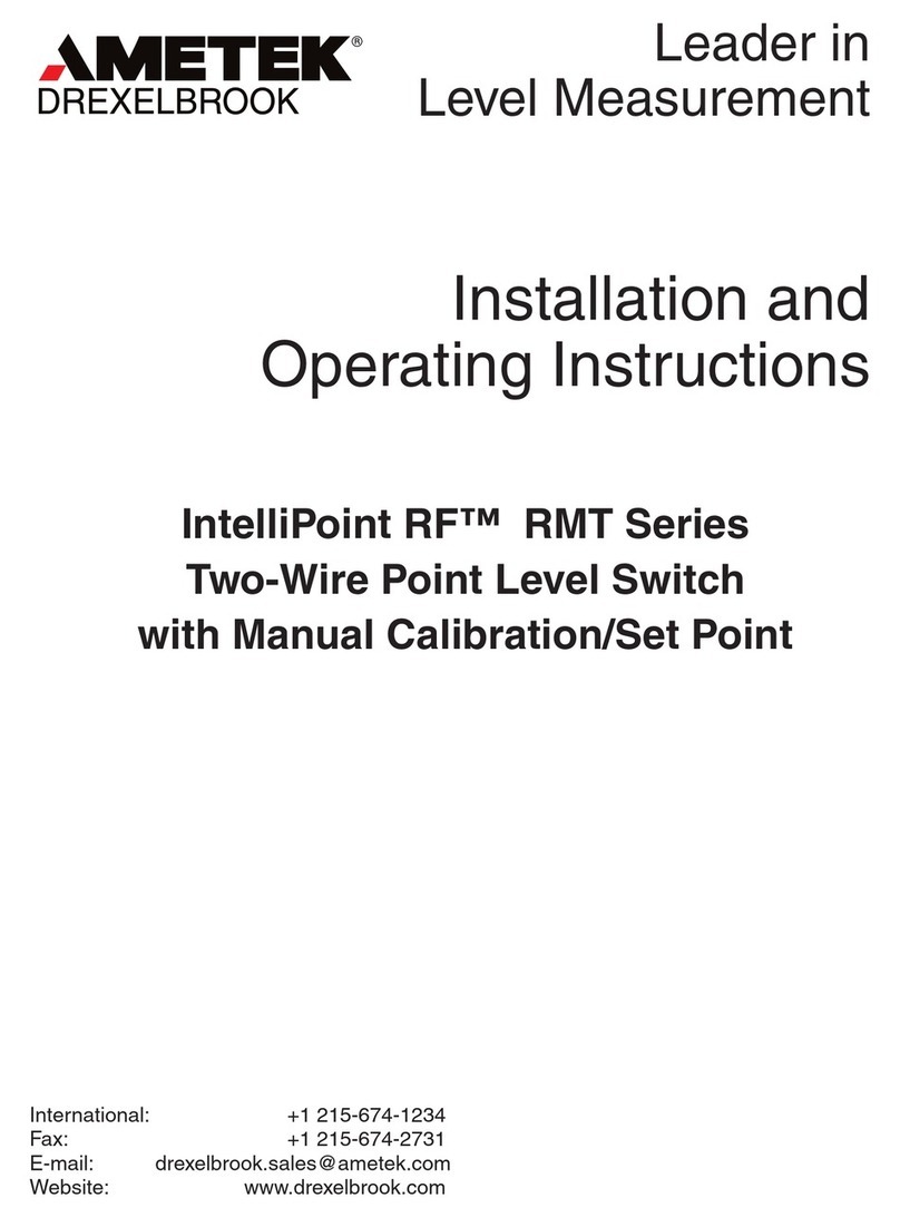 Ametek IntelliPoint RF RMT Series User manual