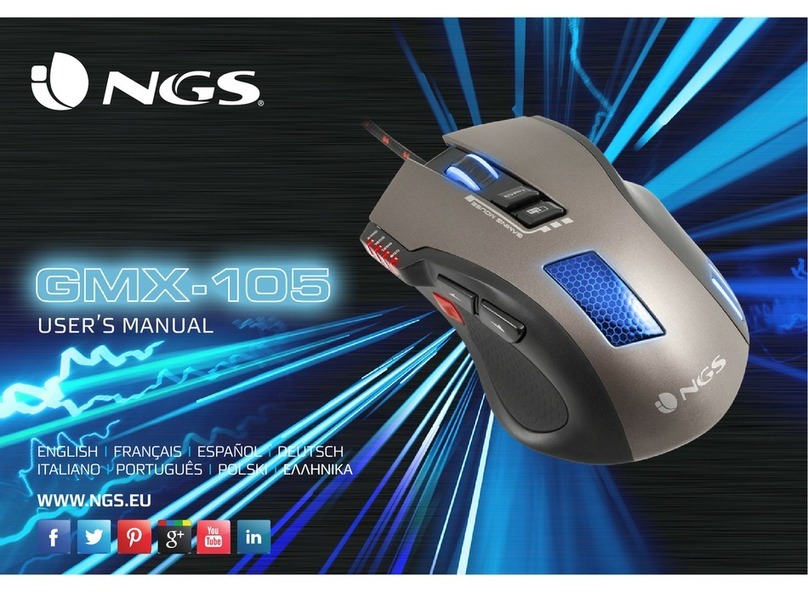 NGS GMX-105 user manual