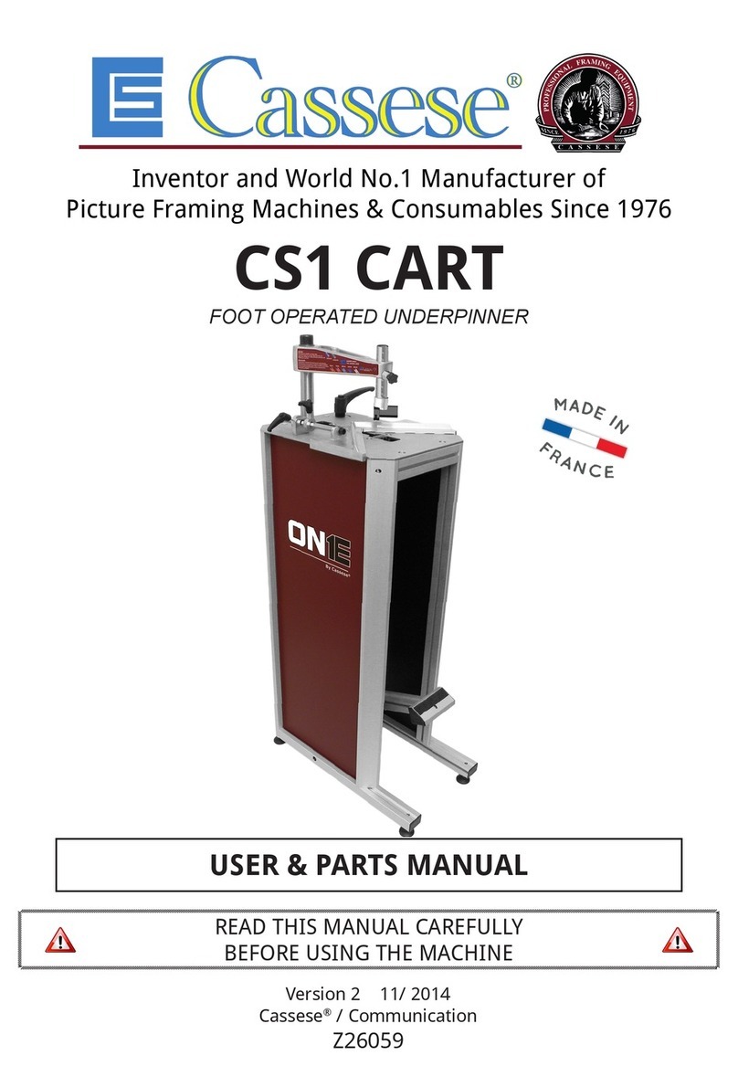 Cassese CS1 CART user manual