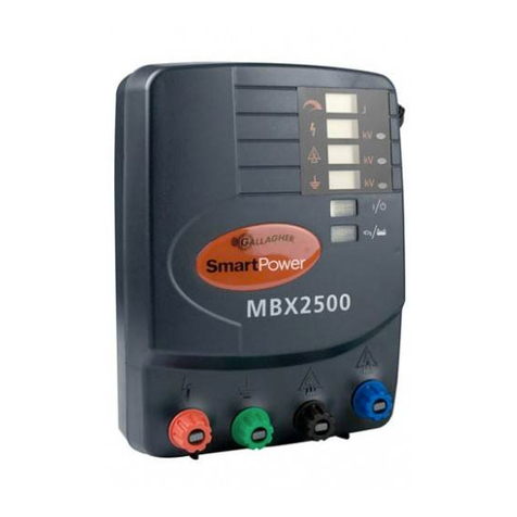Gallagher SmartPower MBX2500 User manual