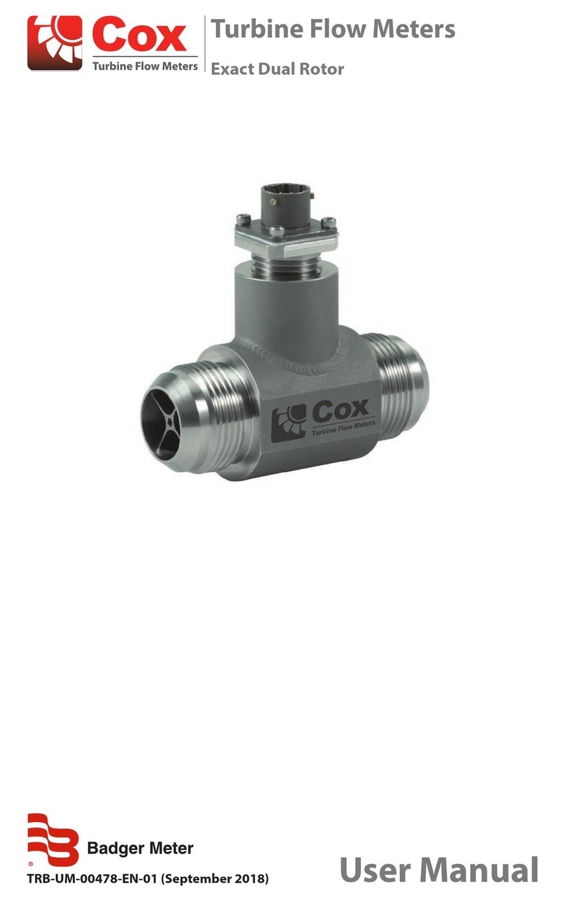 COX Exact Dual Rotor user manual