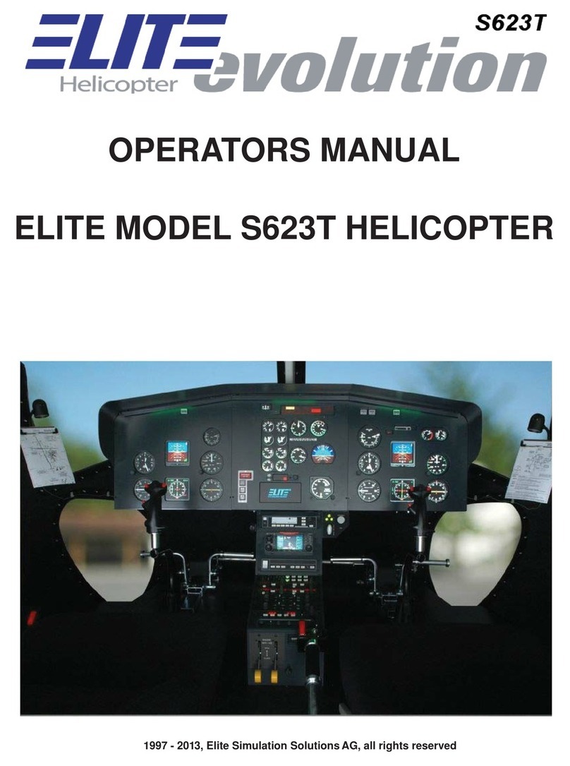 Elite Simulation S623T Operator's manual