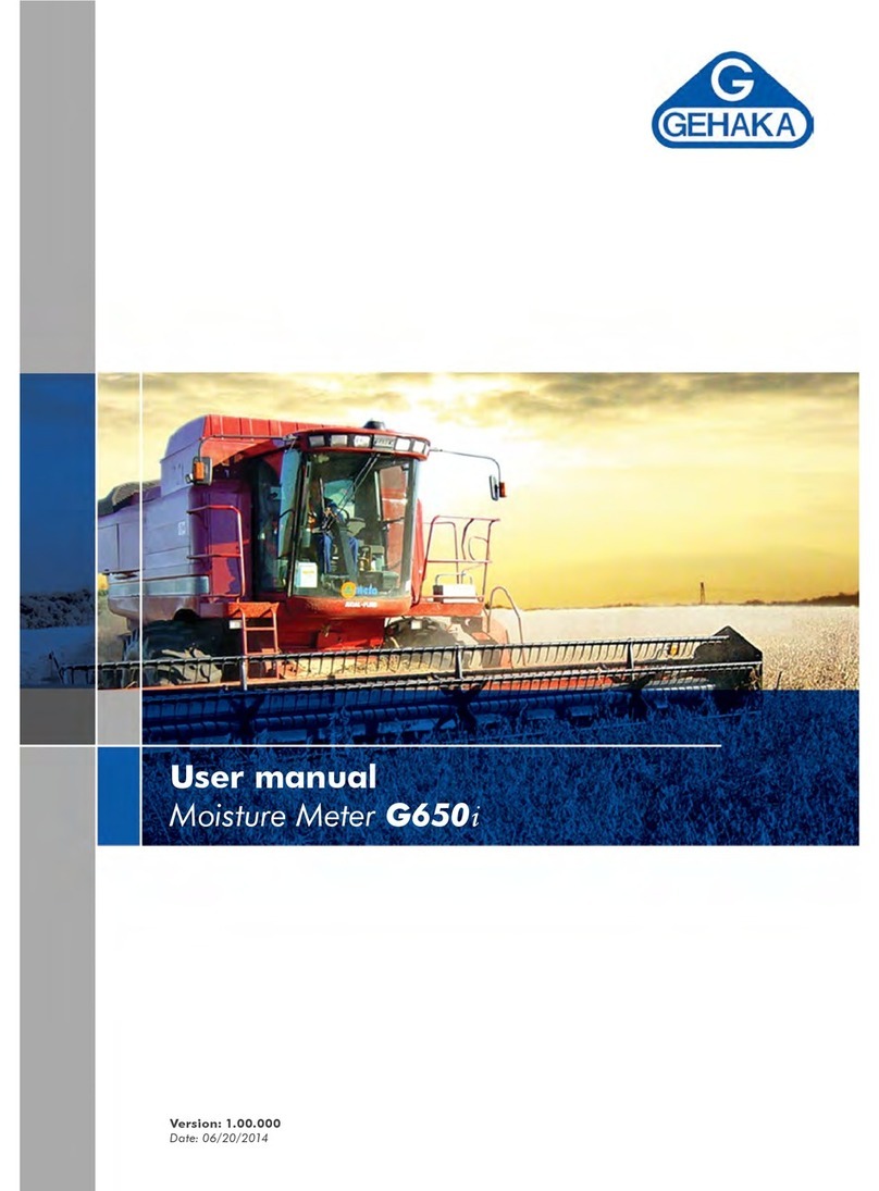 Gehaka G650i User manual