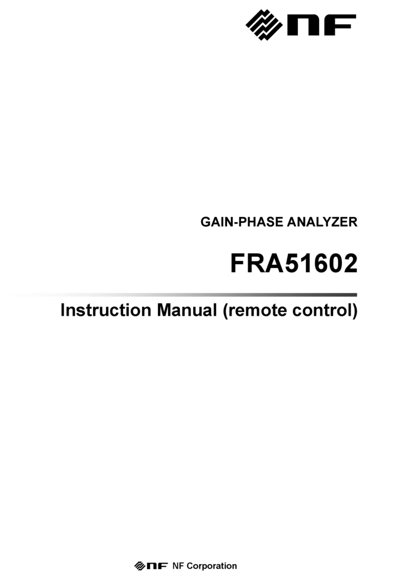 NF FRA51602 instruction manual