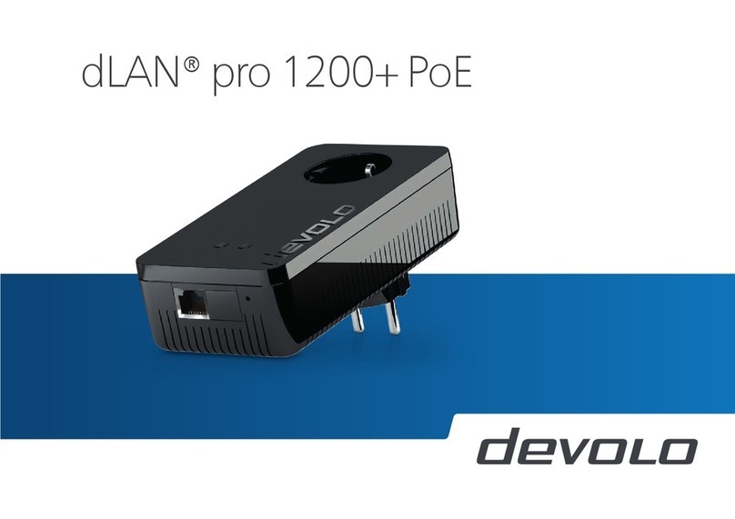 Devolo dLAN pro 1200+ PoE User manual