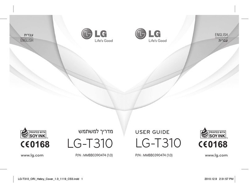LG T310 User manual