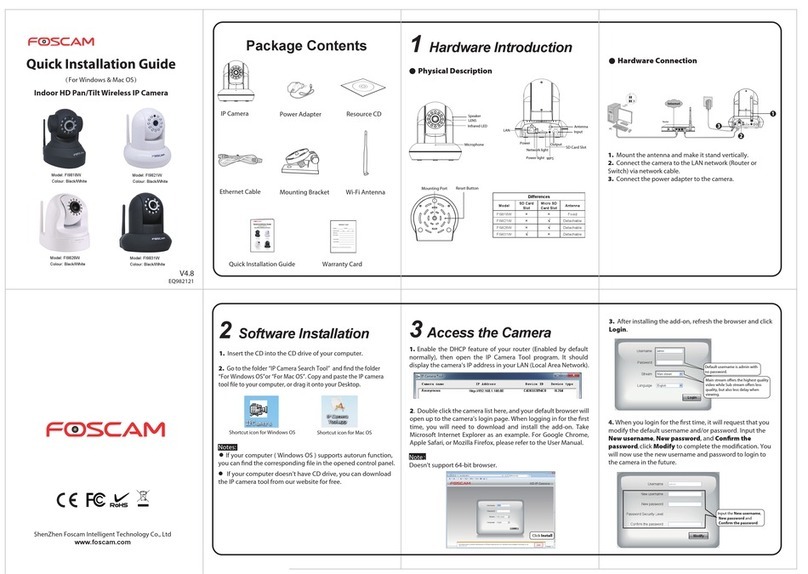 Foscam FI9818W User manual