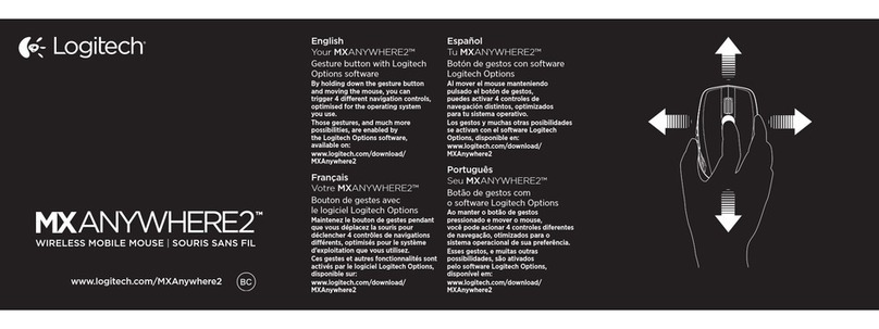 Logitech MXANYWHERE2 manual