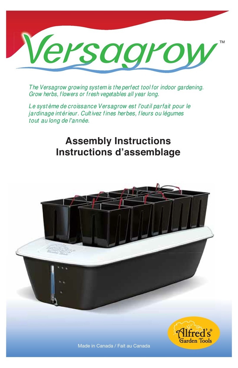 Hydro Tek Versagrow Assembly instructions