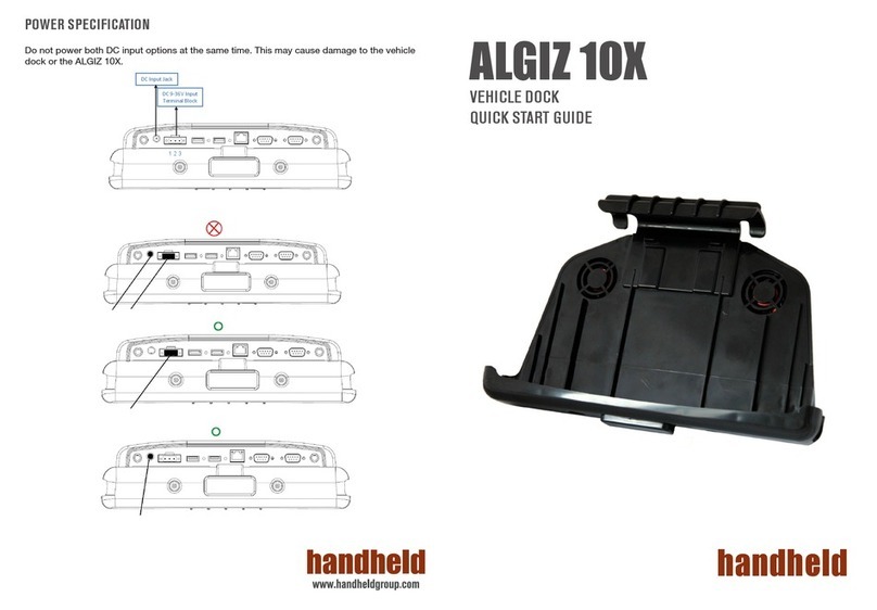 HandHeld ALGIZ 10X quick start guide