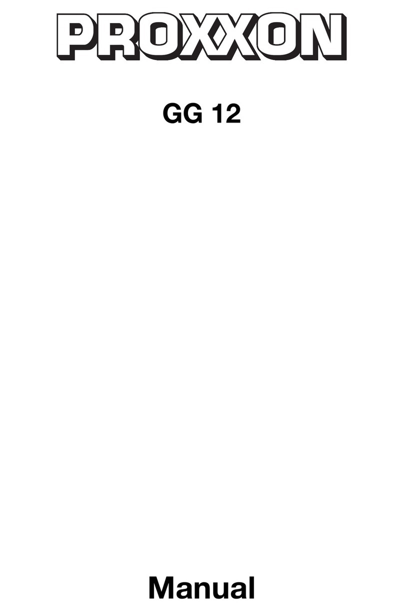 Proxxon GG 12 manual