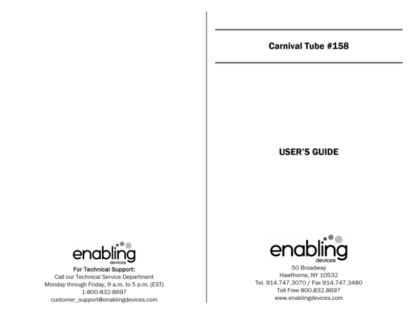 Enabling Devices Carnival Tube user guide