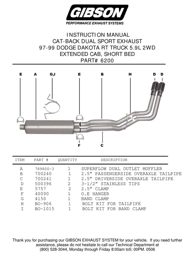 Gibson 6200 instruction manual