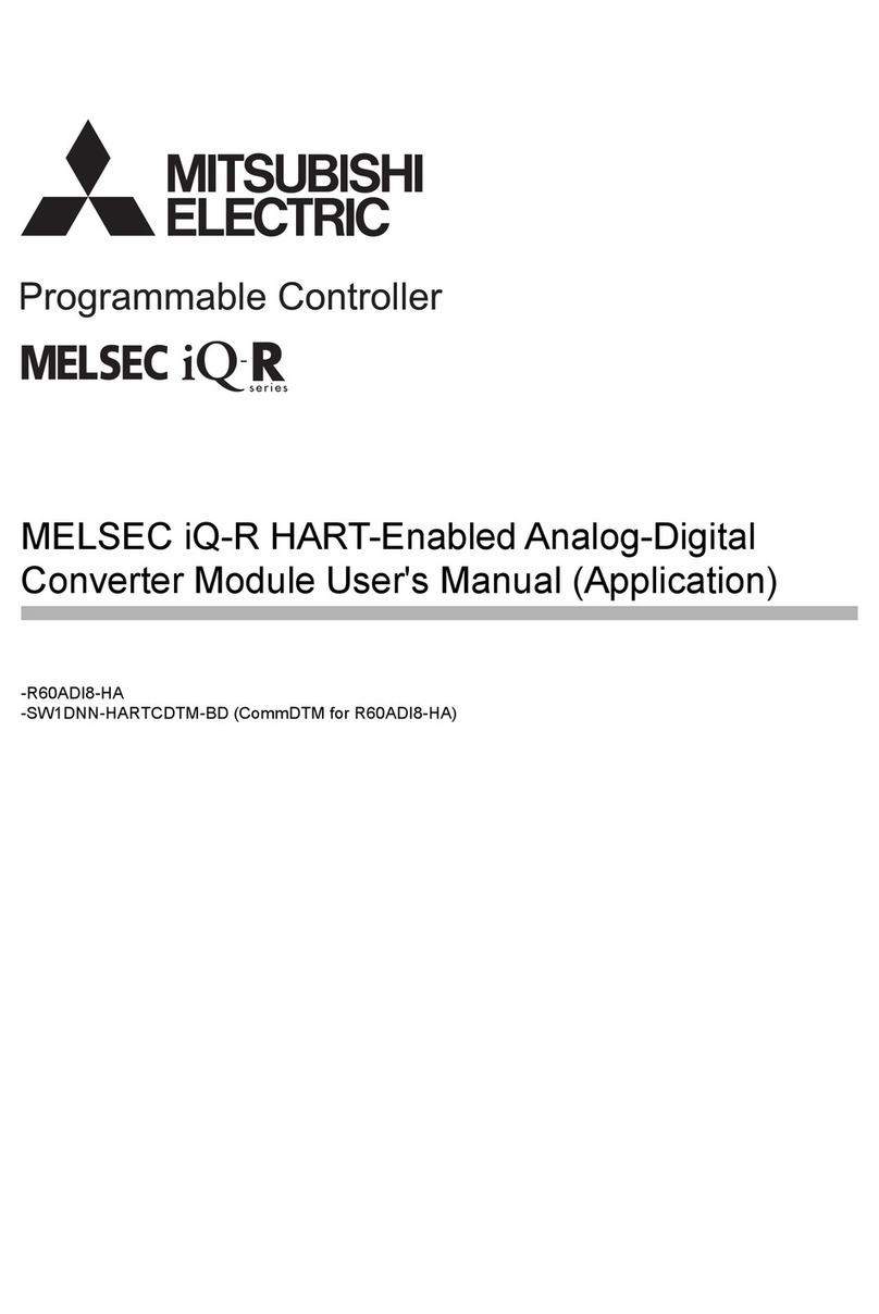 Mitsubishi Electric MELSEC iQ-R Series user manual Mitsubishi Electric MELSEC iQ-R Series user manual