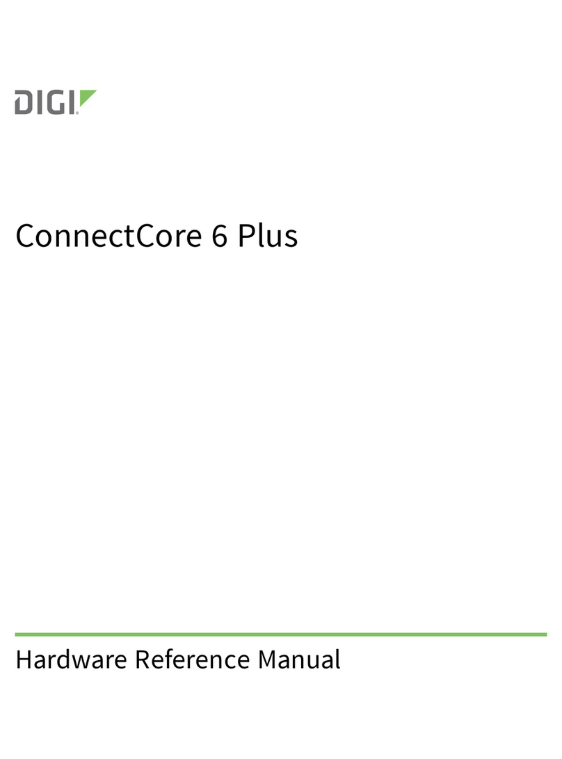 Digi ConnectCore 6 Plus Quick user guide