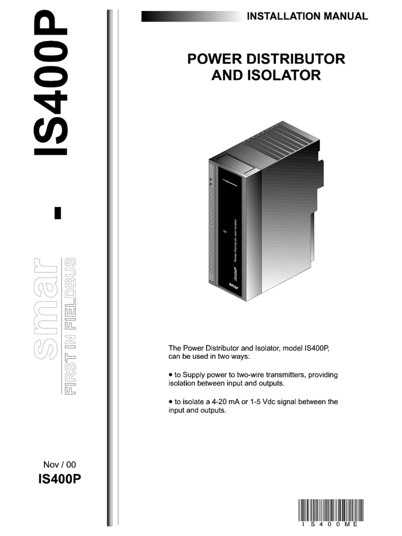 SMAR IS400P User & installation manual