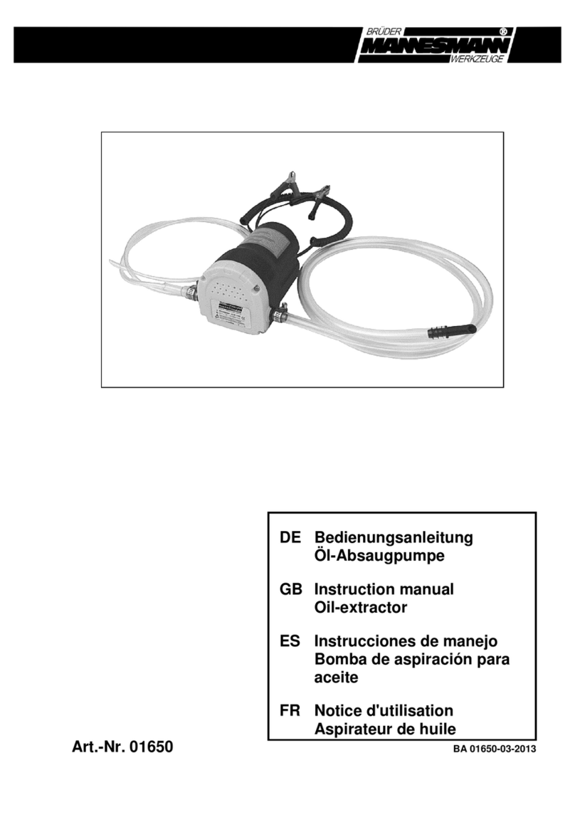 Mannesmann 01650 User manual