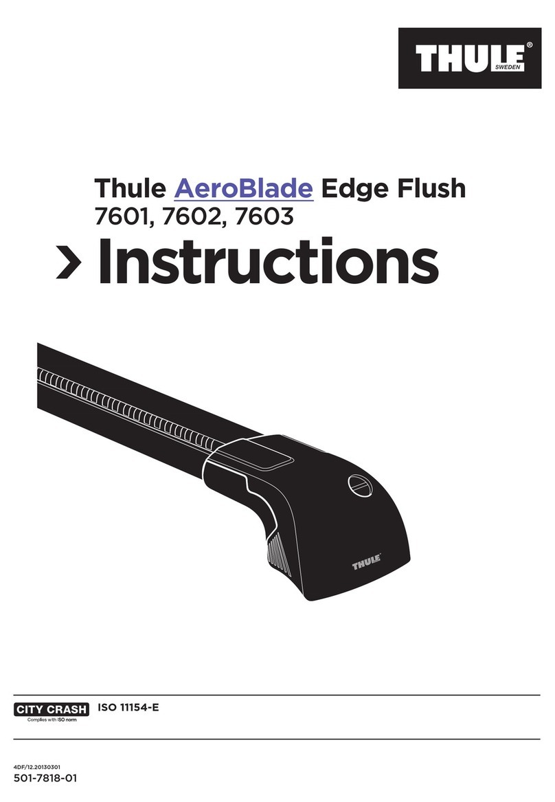 Thule AeroBlade 7601 instructions