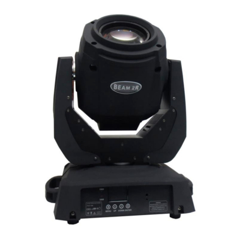 Evo-lite MOVING BEAM 2R MkII User manual