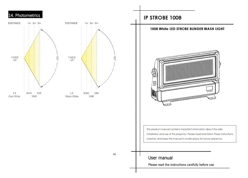 ARTFOX Lighting IP STROBE 1008 user manual