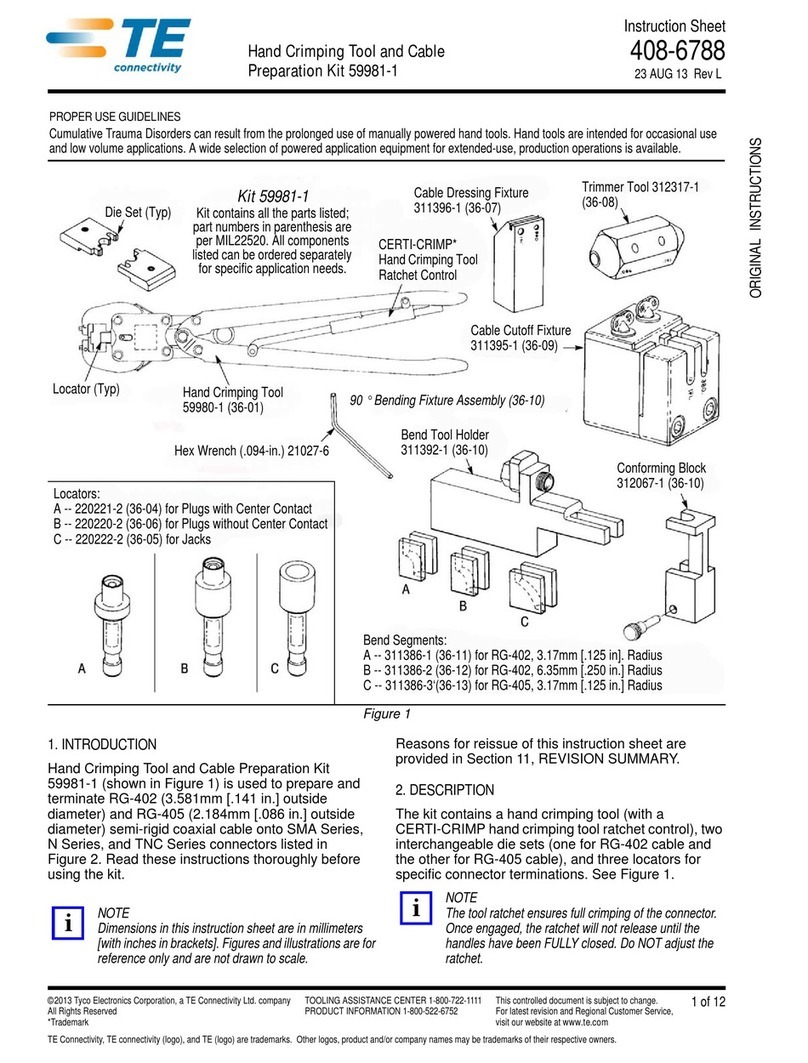 TE Connectivity 59981-1 User manual