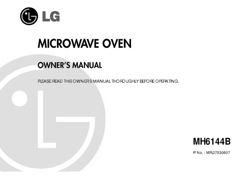 LG MH6144B User manual