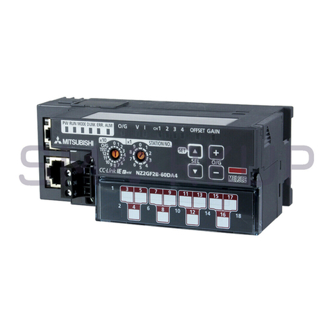 Mitsubishi NZ2GF2B-60DA4 user manual