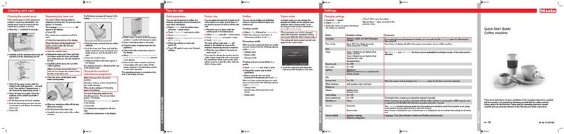 Miele CM7550 User manual Miele CM7550 User manual