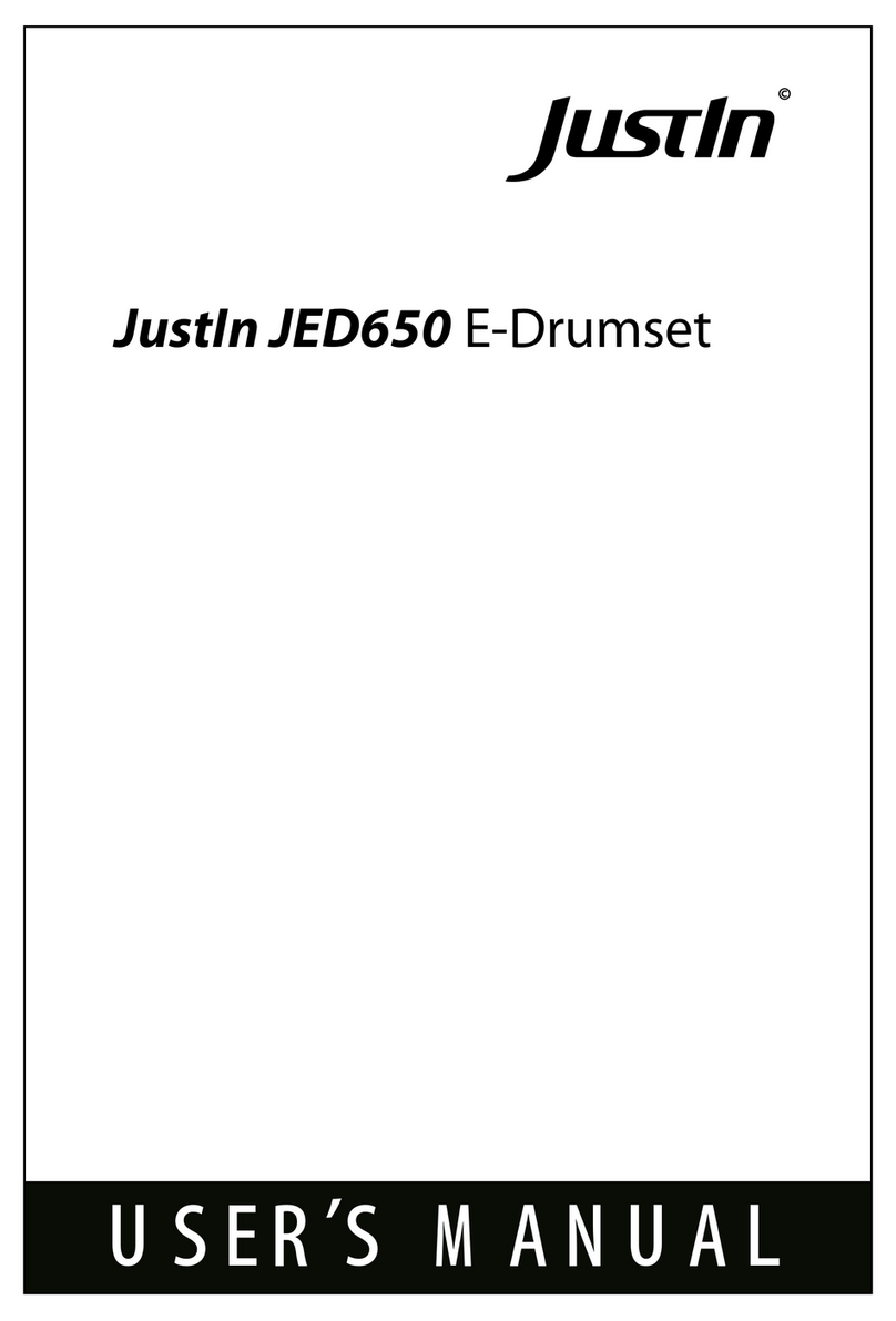 Justin JED650 user manual